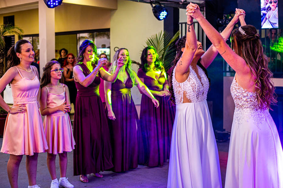 Casamento homoafetivo da Mariele e Natália  na cidade de Jaú - SP 