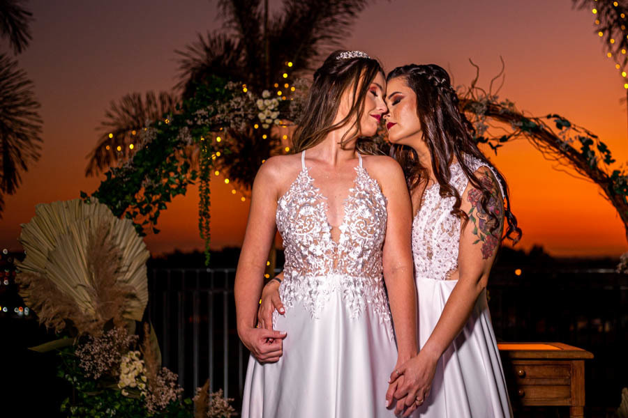 Casamento homoafetivo da Mariele e Natália  na cidade de Jaú - SP 