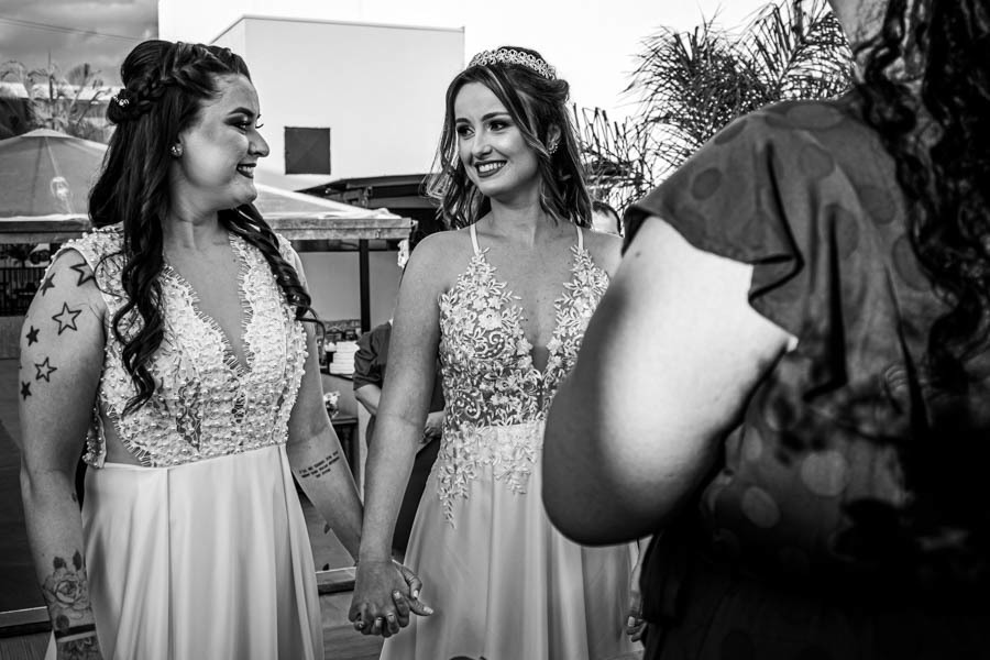 Casamento homoafetivo da Mariele e Natália  na cidade de Jaú - SP 