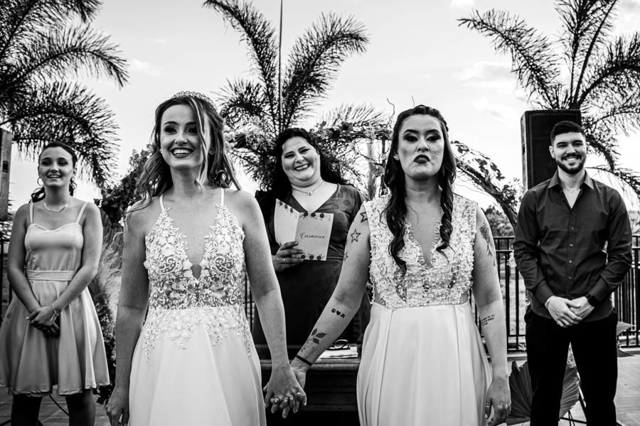 Casamento homoafetivo da Mariele e Natália  na cidade de Jaú - SP 