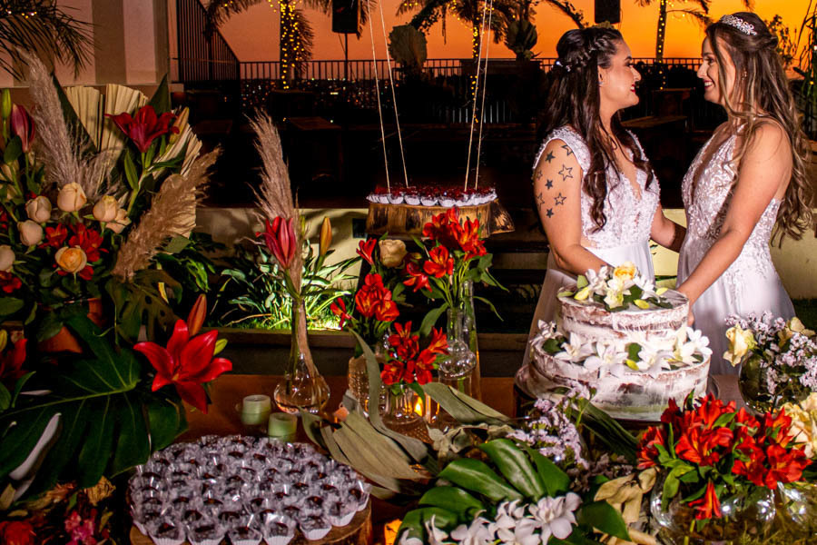 Casamento homoafetivo da Mariele e Natália  na cidade de Jaú - SP 