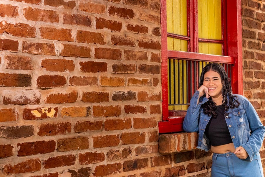 ensaio de 15 anos no Parque do Rio Jaú