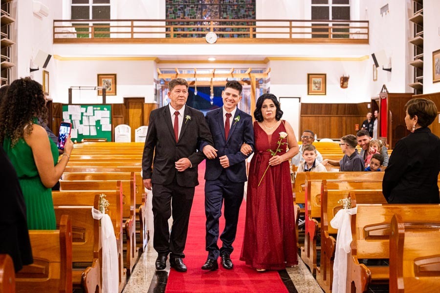 casamento Evelyn e Guilherme jau sp igreja são benetido 