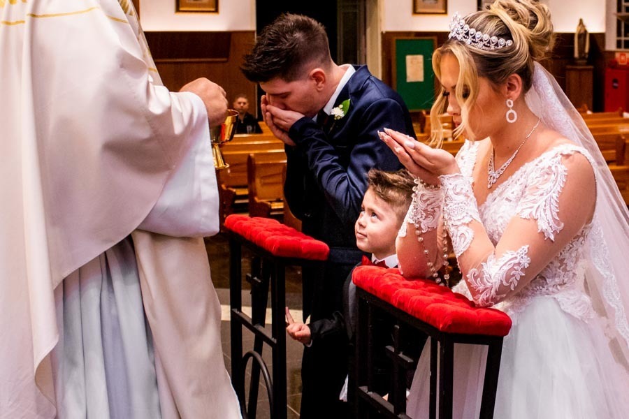 casamento Evelyn e Guilherme jau sp igreja são benetido 