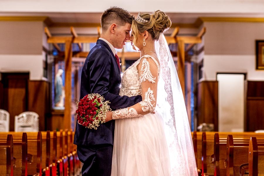 casamento Evelyn e Guilherme jau sp igreja são benetido 