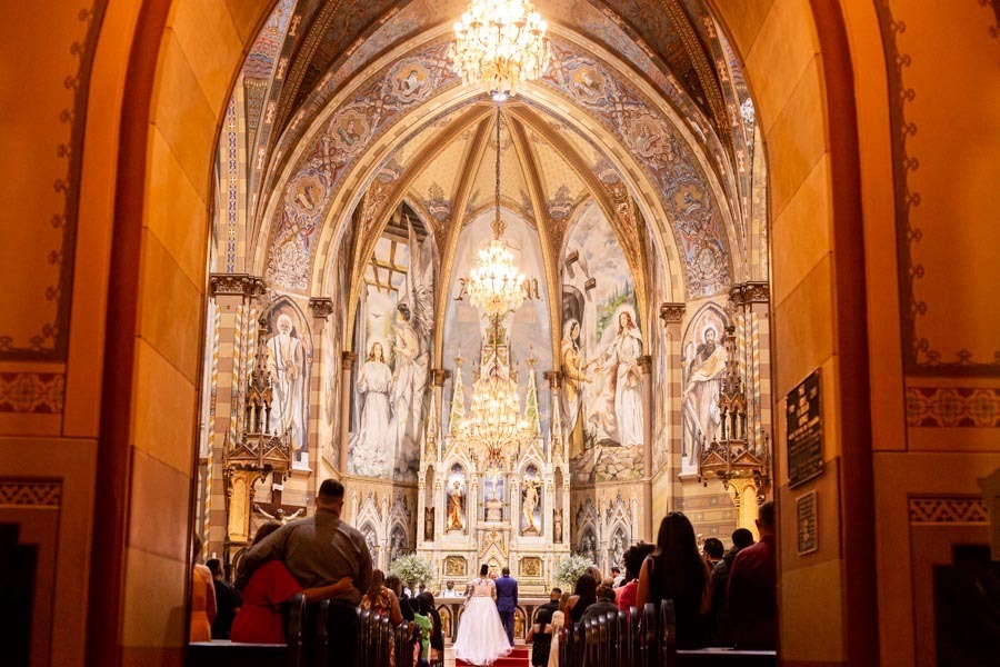 casamento Matriz jau sp Valber Trevisan Suzi e Wesley