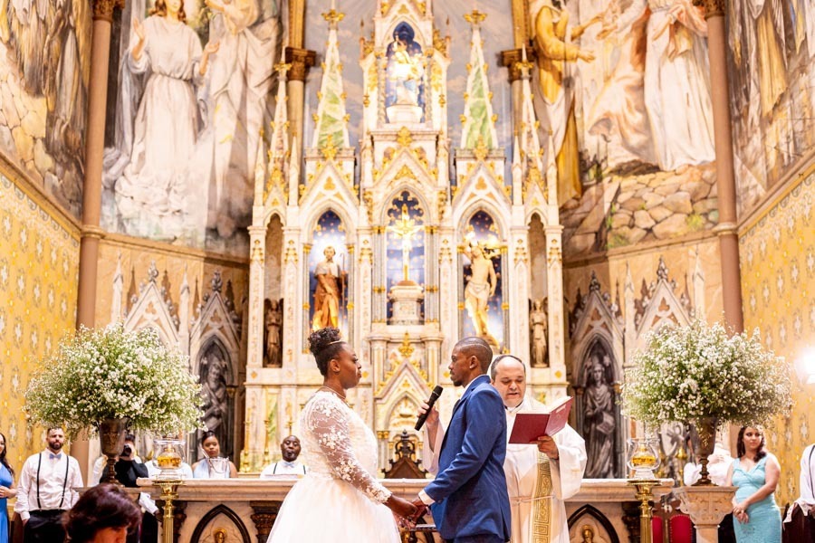 casamento Matriz jau sp Valber Trevisan Suzi e Wesley