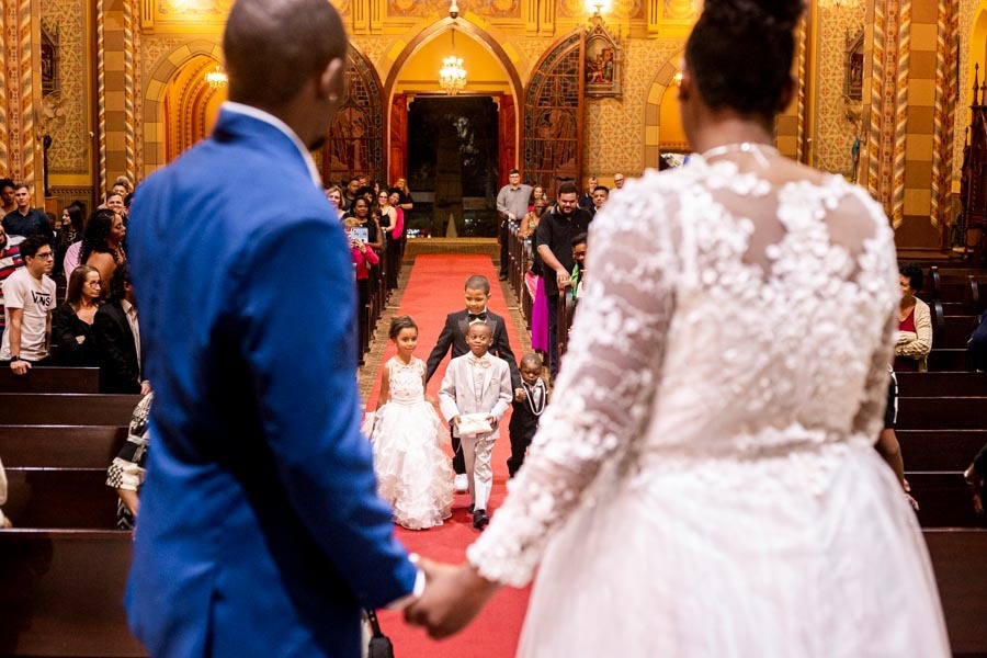 casamento Matriz jau sp Valber Trevisan Suzi e Wesley