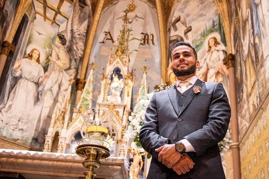 casamento Luíza e Diego Matriz Jau sp Valber Trevisan Fotografia