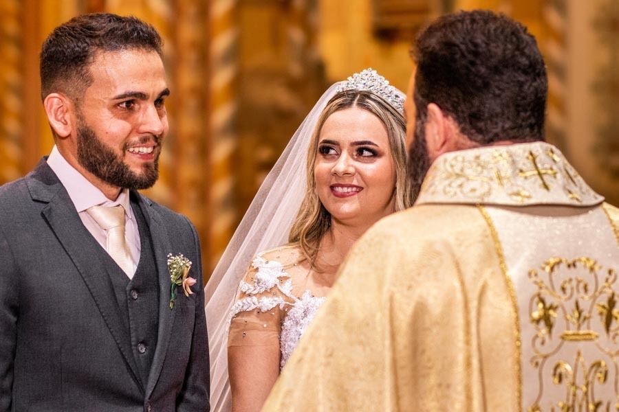 casamento Luíza e Diego Matriz Jau sp Valber Trevisan Fotografia
