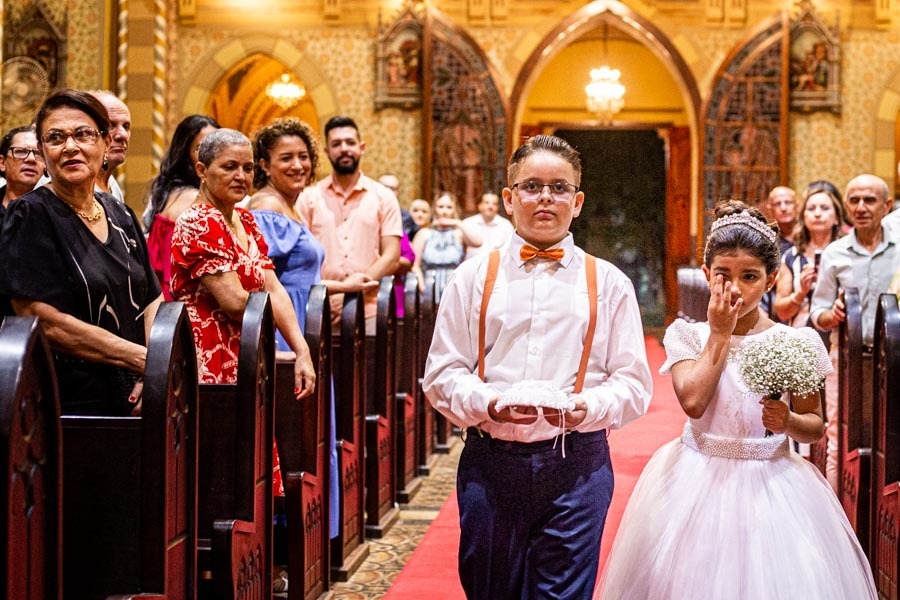 casamento Luíza e Diego Matriz Jau sp Valber Trevisan Fotografia
