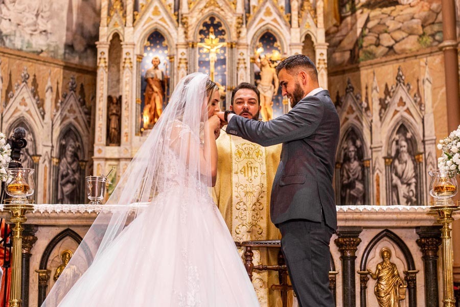 casamento Luíza e Diego Matriz Jau sp Valber Trevisan Fotografia