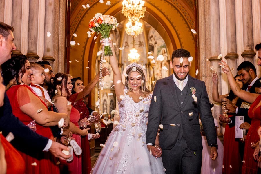casamento Luíza e Diego Matriz Jau sp Valber Trevisan Fotografia