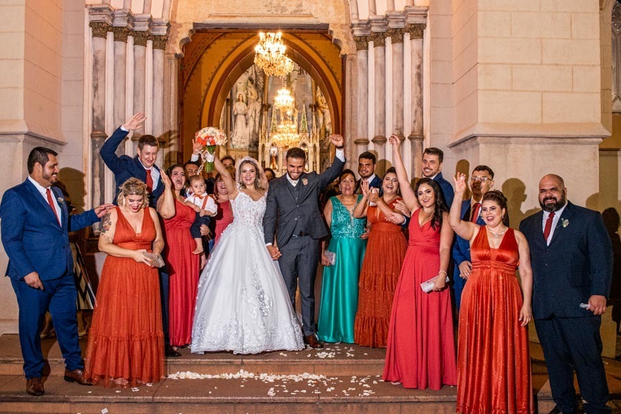 casamento Luíza e Diego Matriz Jau sp Valber Trevisan Fotografia