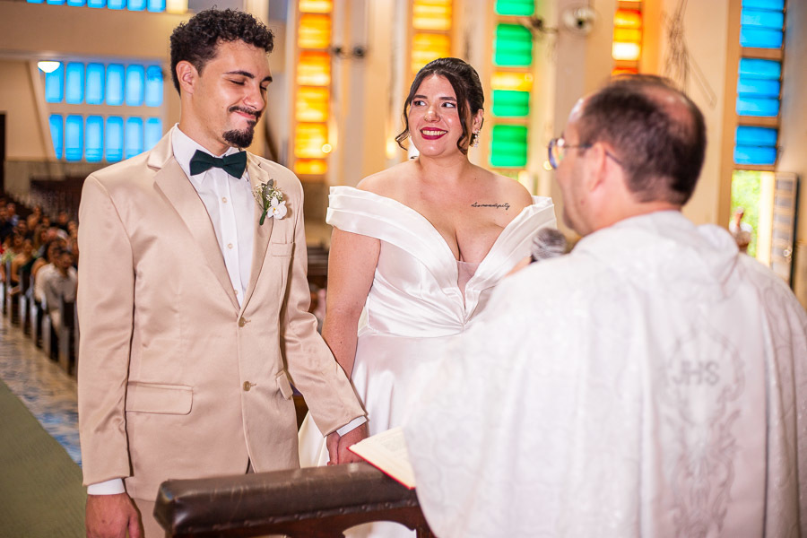 Casamento Heloisa e Vinicius Valber Trevisan Paroquia Santo Expedito Bariri SP