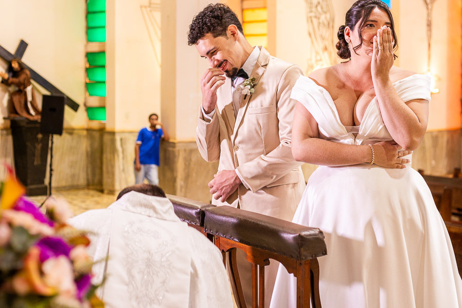 Casamento Heloisa e Vinicius Valber Trevisan Paroquia Santo Expedito Bariri SP