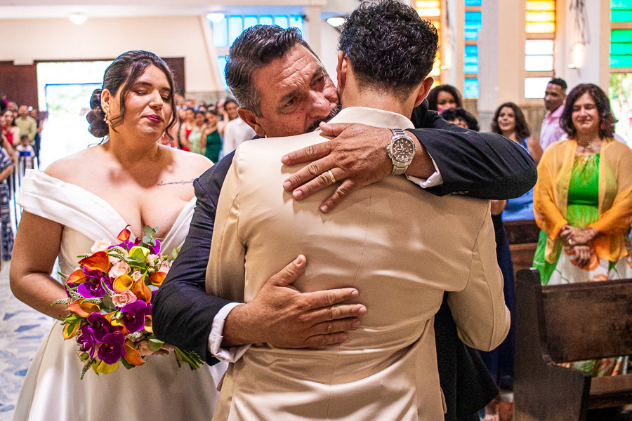 Casamento Heloisa e Vinicius Valber Trevisan Paroquia Santo Expedito Bariri SP