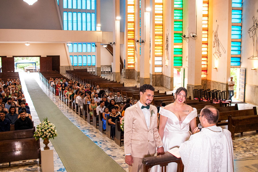 Casamento Heloisa e Vinicius Valber Trevisan Paroquia Santo Expedito Bariri SP