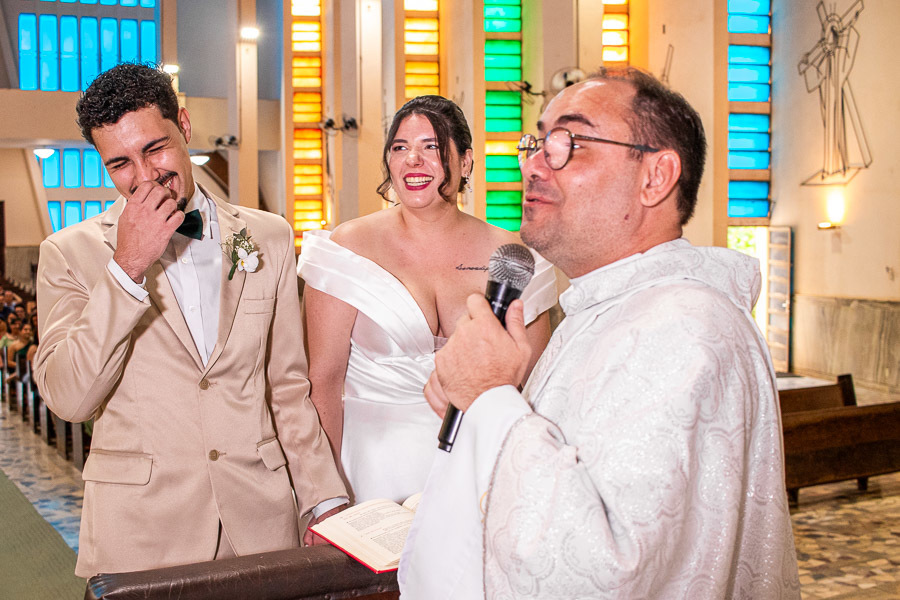 Casamento Heloisa e Vinicius Valber Trevisan Paroquia Santo Expedito Bariri SP