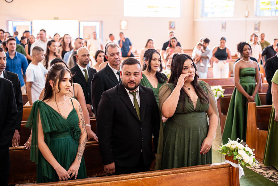 Casamento em Bariri SP Igreja Santa Luiza Pamela e Tiago Valber Trevisan