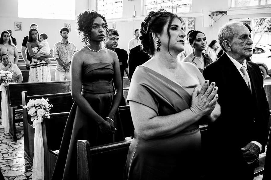 Casamento em Bariri SP Igreja Santa Luiza Pamela e Tiago Valber Trevisan