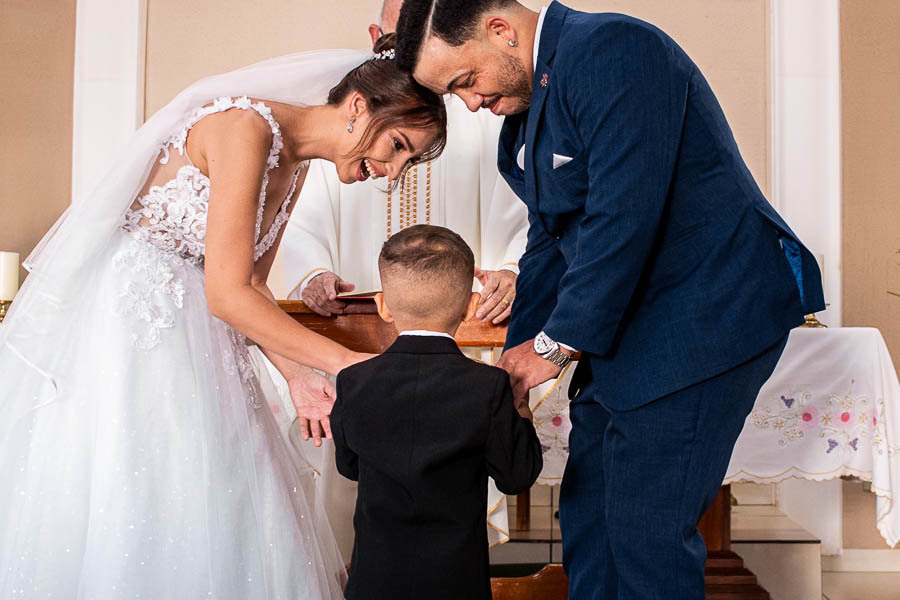 Casamento em Bariri SP Igreja Santa Luiza Pamela e Tiago Valber Trevisan