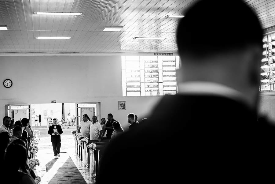 Casamento em Bariri SP Igreja Santa Luiza Pamela e Tiago Valber Trevisan
