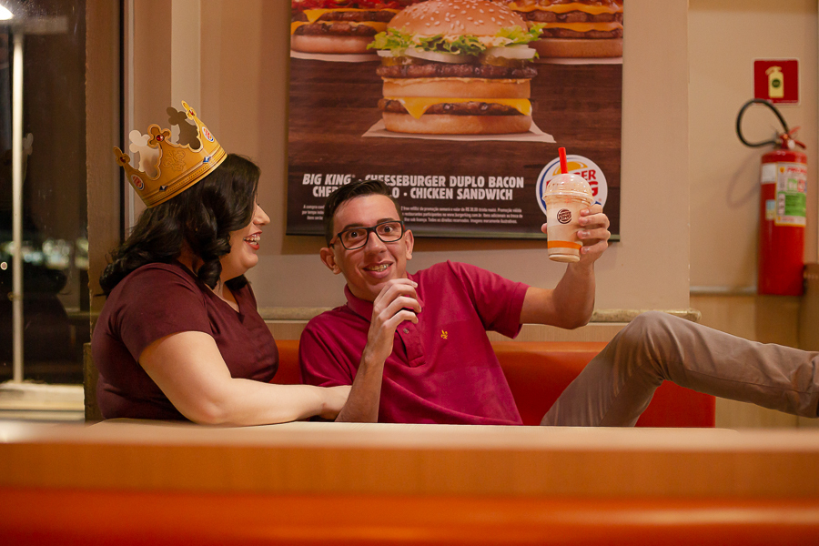 ensaio 15 anos no burguer king em jau sp