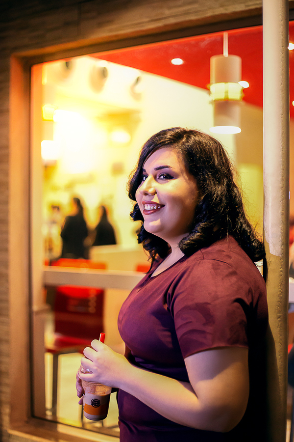 debutante retrato aquele sorriso