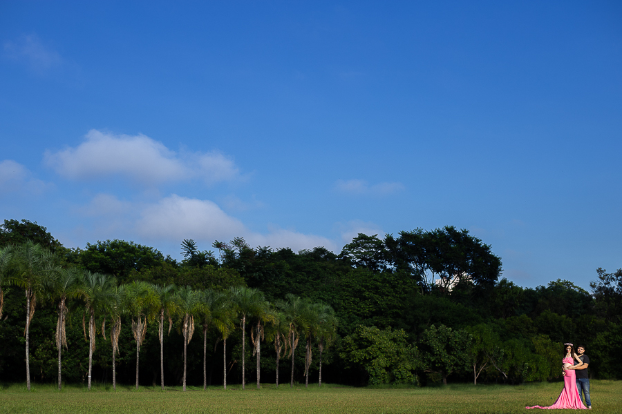 casal pequeno paisagem maior parque rio jau
