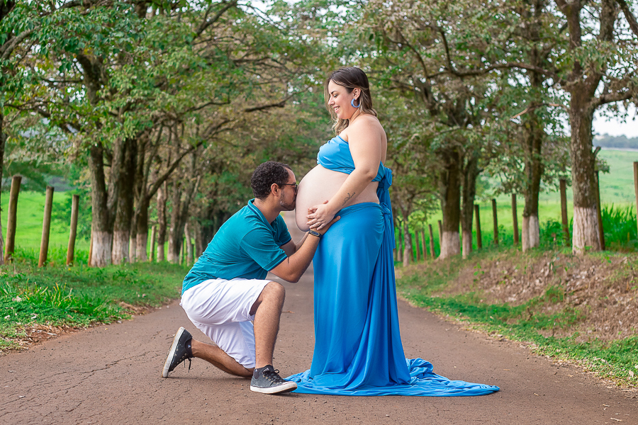 ensaio gestante beijo na bariga 