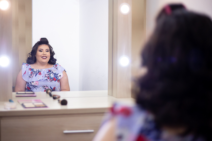 foto dia de debutante maquiagem making off dia de princesa