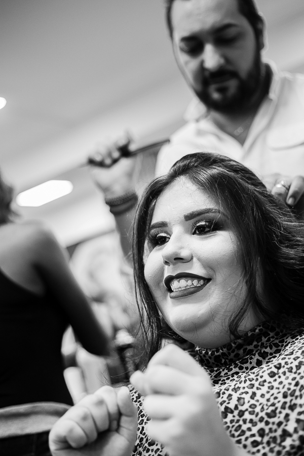 foto dia de debutante preparação cabelo making off dia de princesa