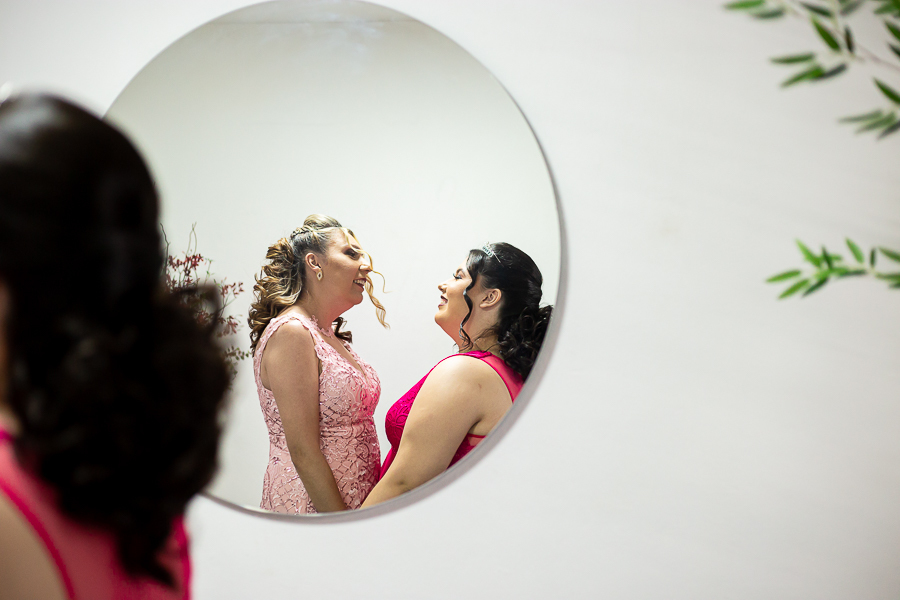 foto dia de debutante making off dia de princesa  foto mãe e filha 