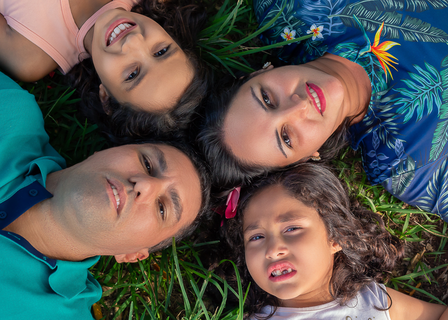 ensaio em família