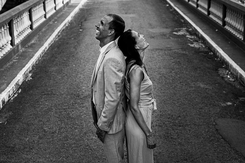 Pré Wedding foto no meio da rua  na cidade de Jaú