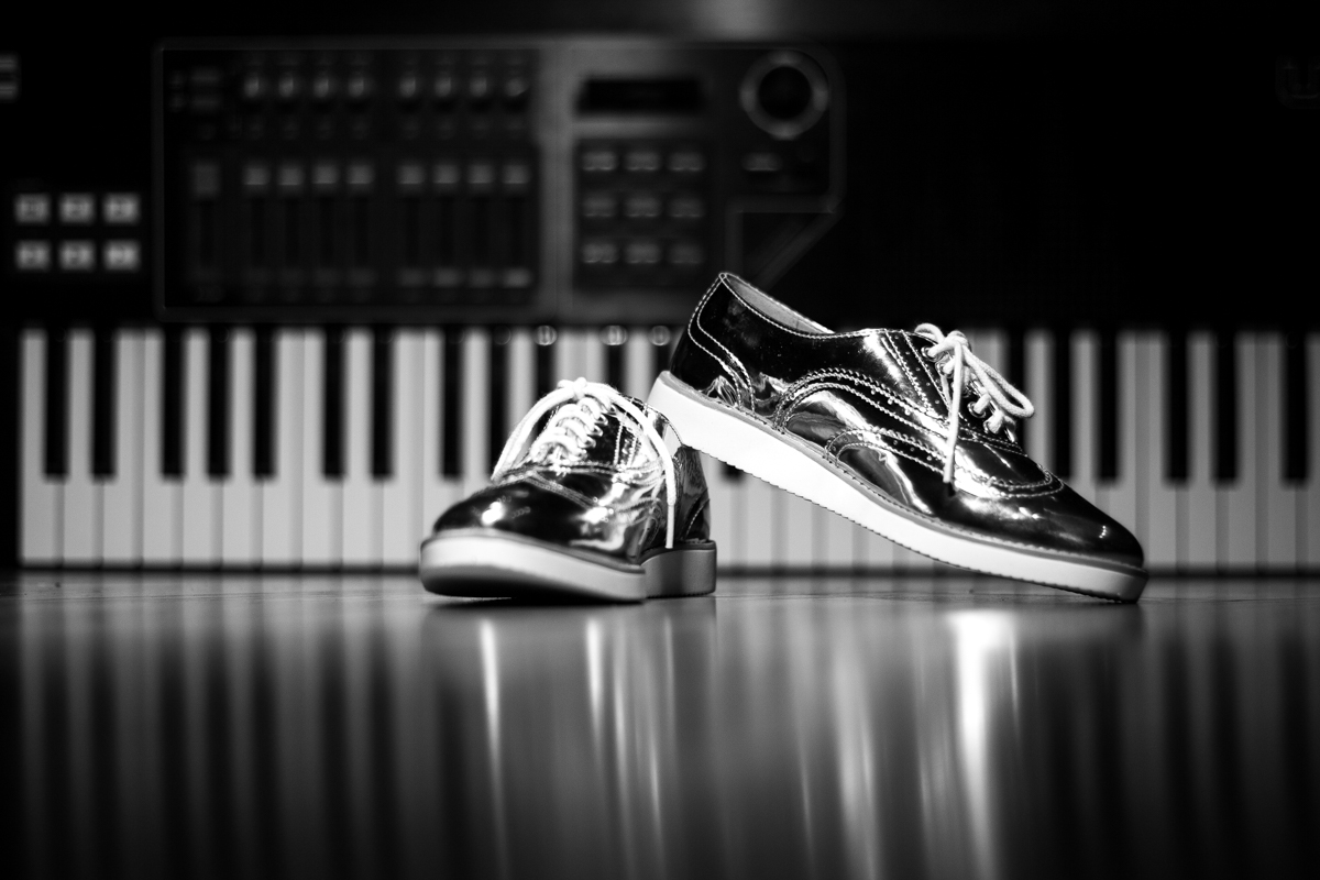 Os Sapatos da Noiva mais descolada que eu conheci até então