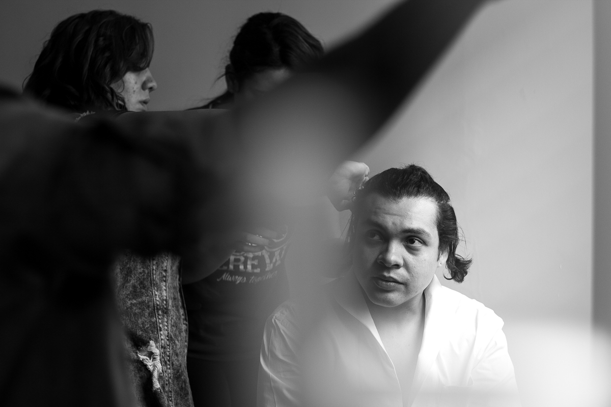 o noivo também tem seu momento