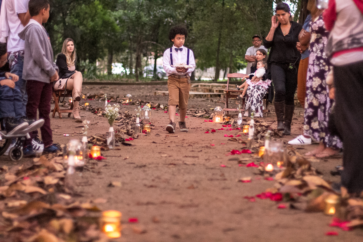 entrada das alianças