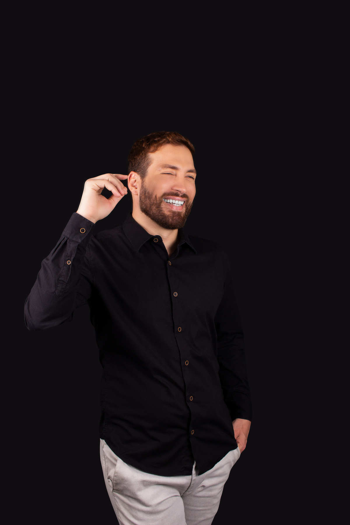 Ensaio com Eduardo Minetto 