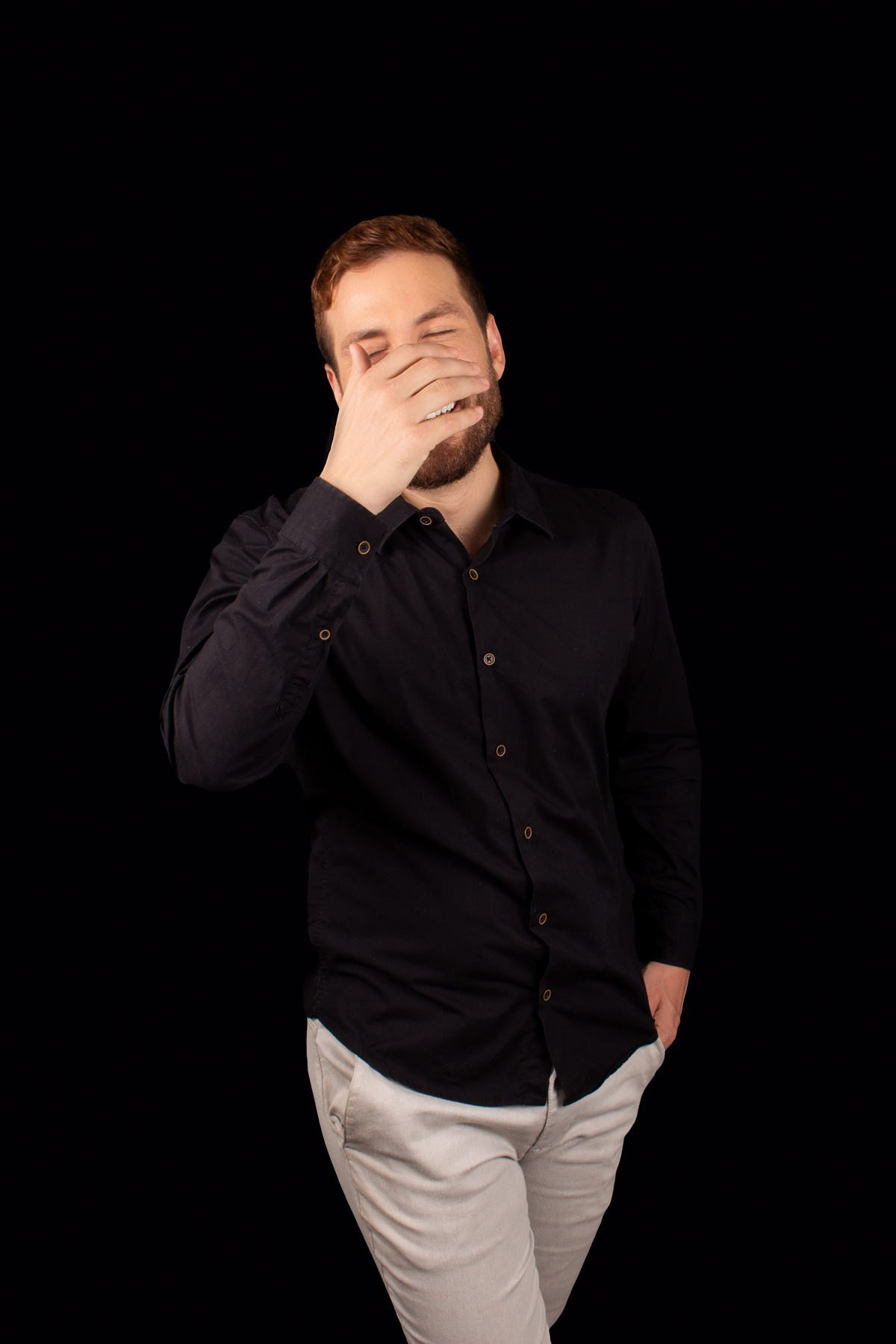 Ensaio com Eduardo Minetto 