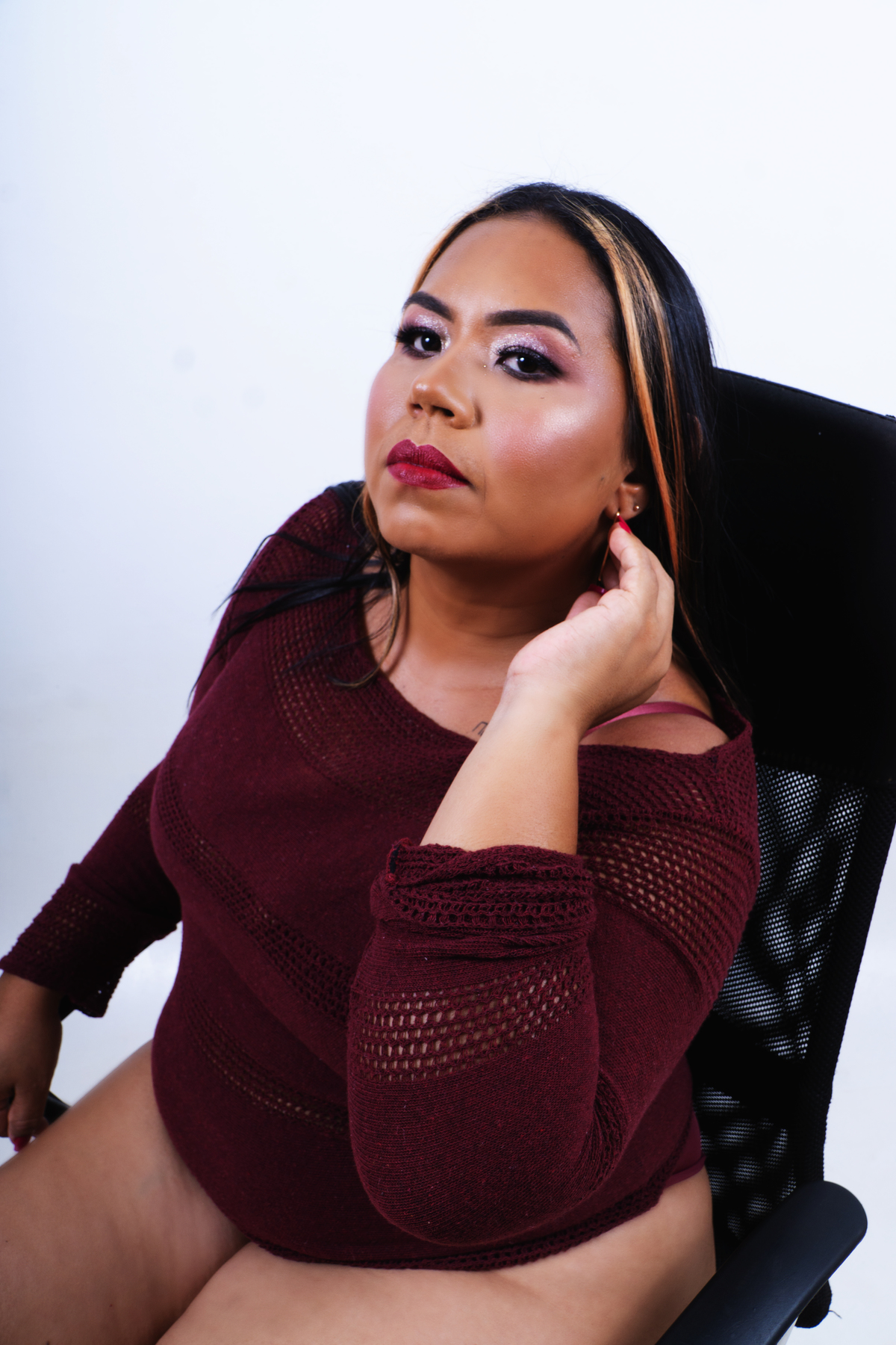 Ensaio em estúdio - Ensaio feminino Santarém - Estúdio Composição