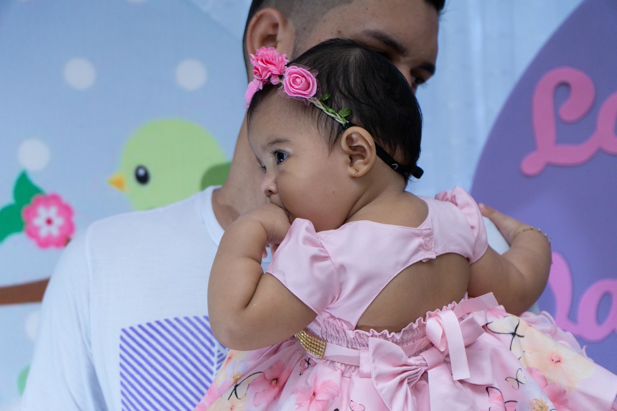 Comemoração do aniversário de 01 ano da Laura Valentina, reunindo a famílias e amigos para esse dia tão especial. 