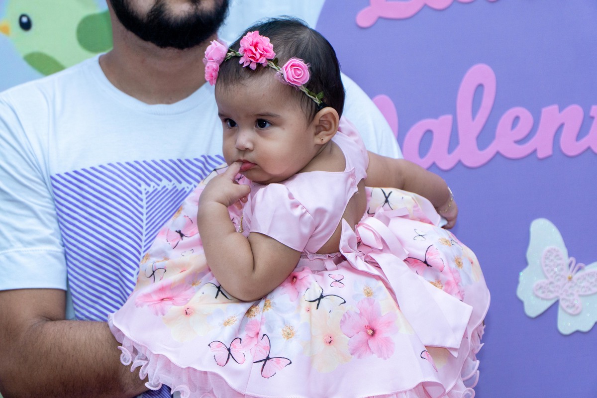Comemoração do aniversário de 01 ano da Laura Valentina, reunindo a famílias e amigos para esse dia tão especial. 