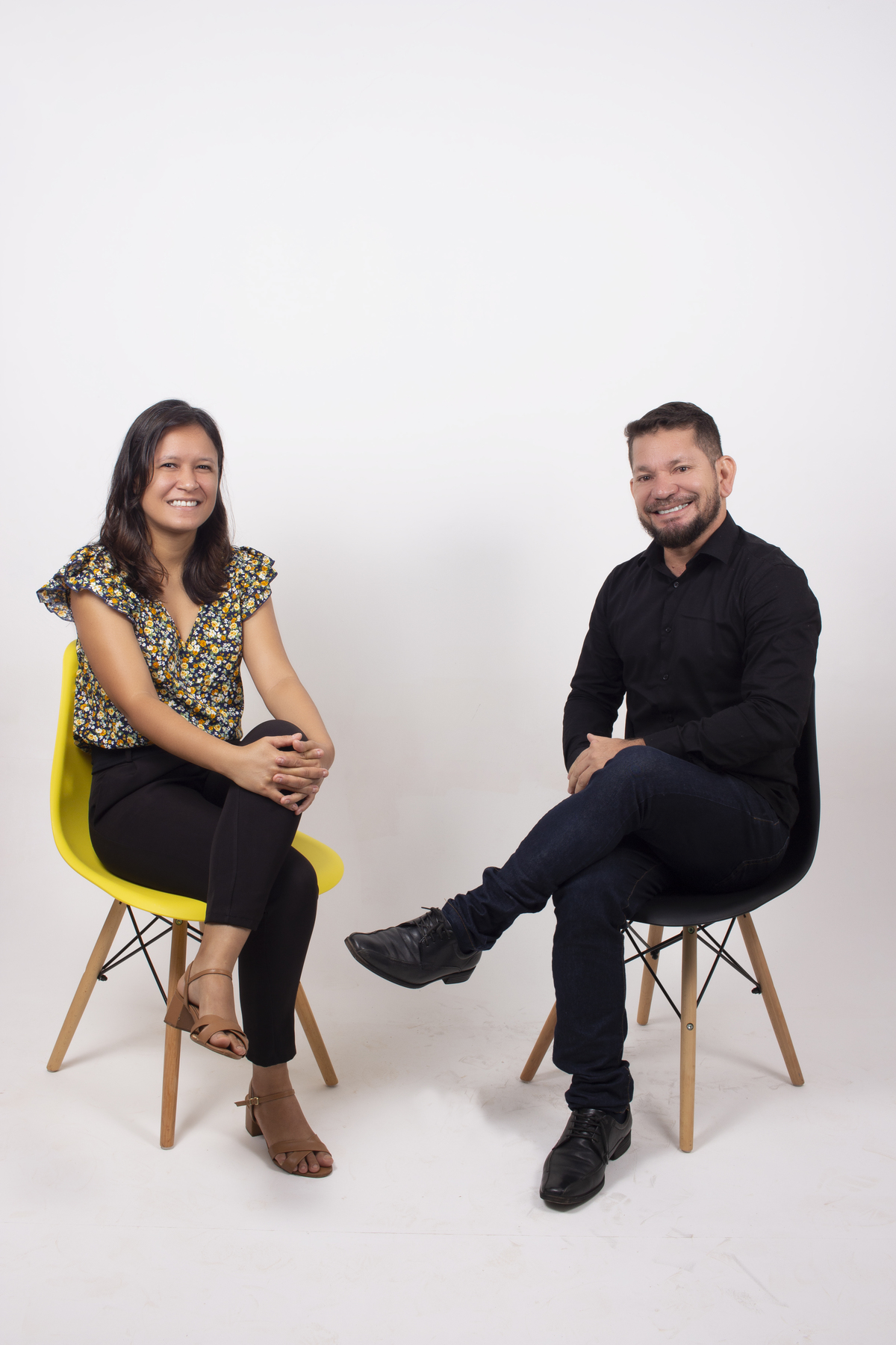 Ensaio em estúdio - Waldiney e Rayanne