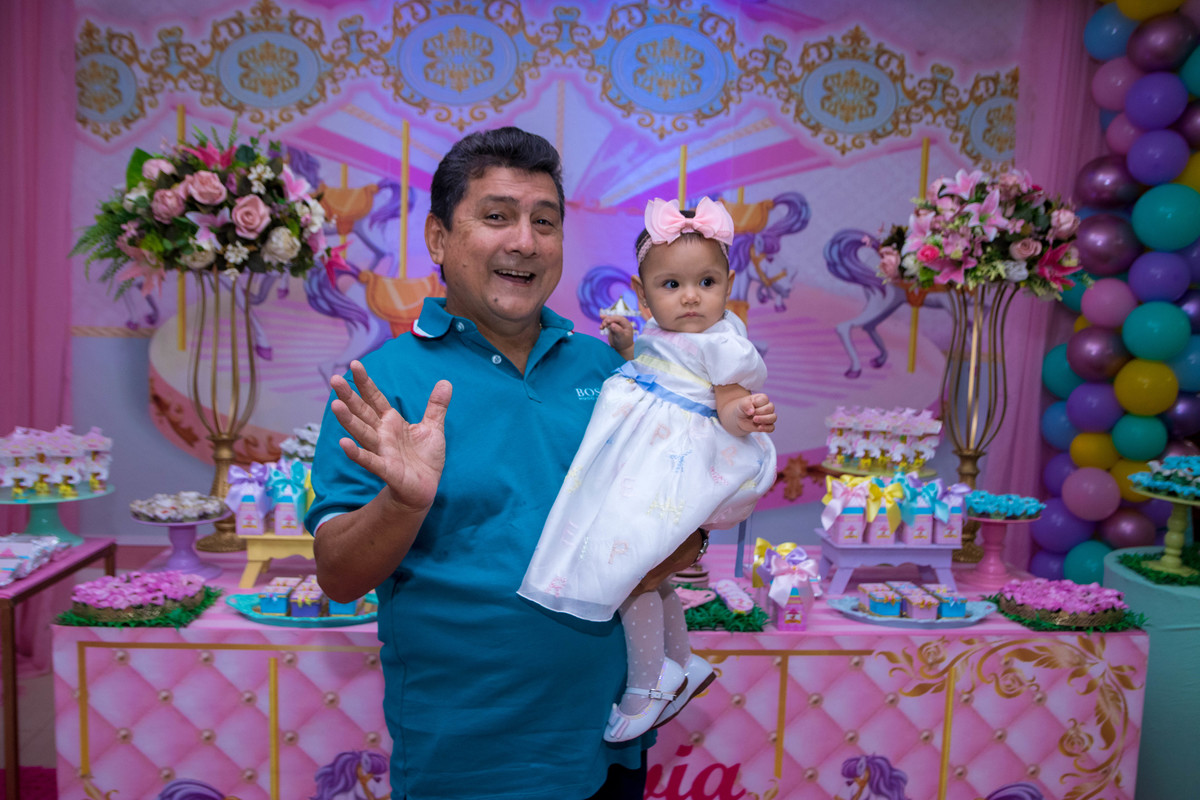 Aniversário de 01 ano da princesa Olívia. 