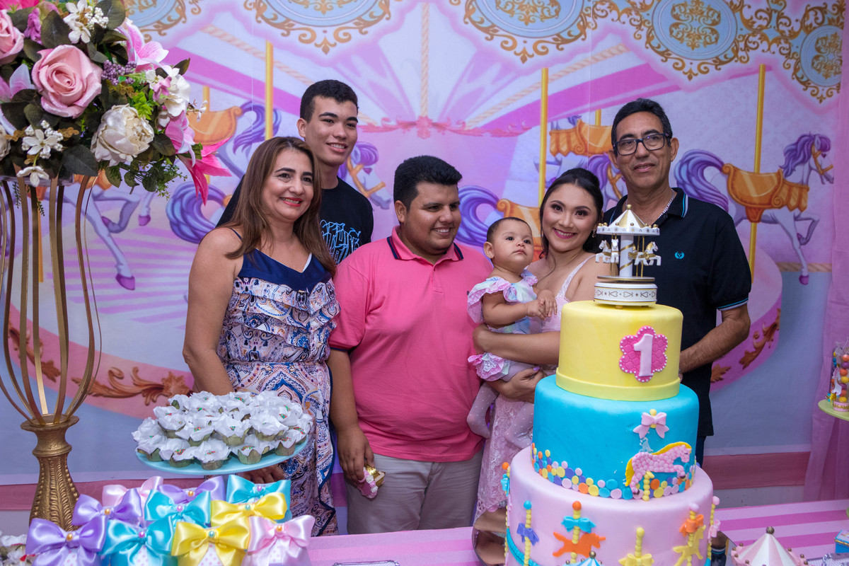 Aniversário de 01 ano da princesa Olívia. 