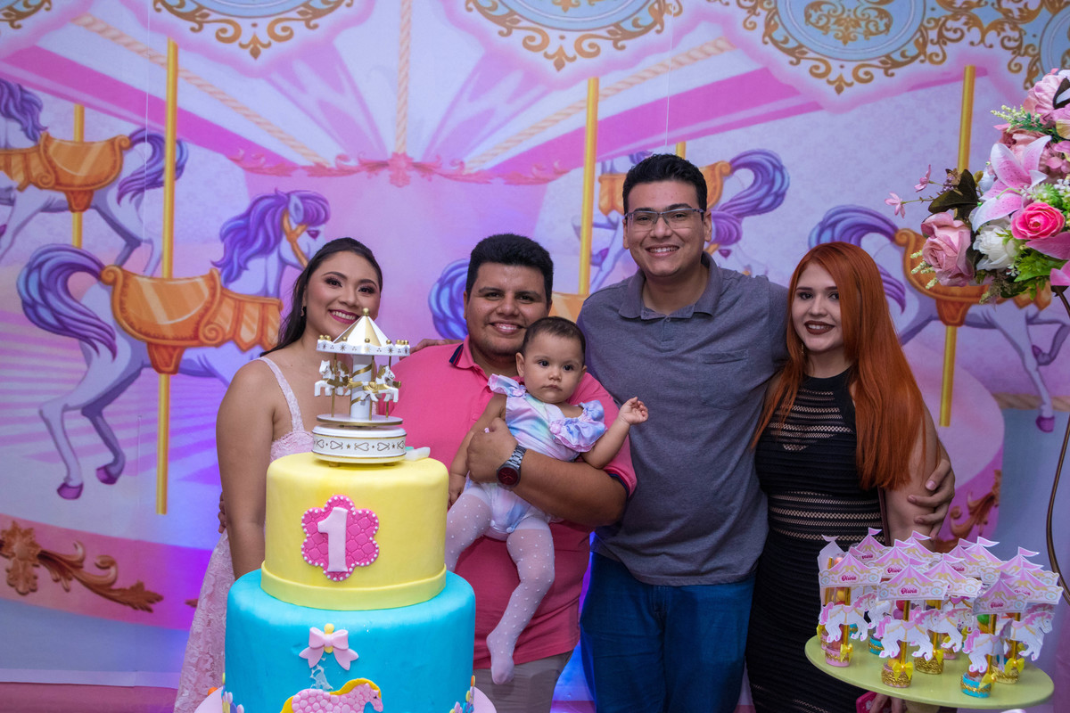 Aniversário de 01 ano da princesa Olívia. 