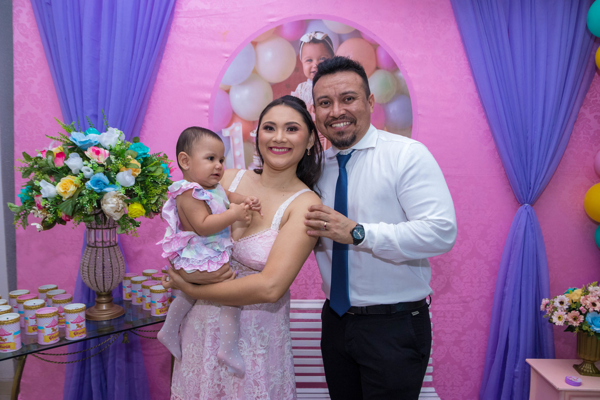 Aniversário de 01 ano da princesa Olívia. 