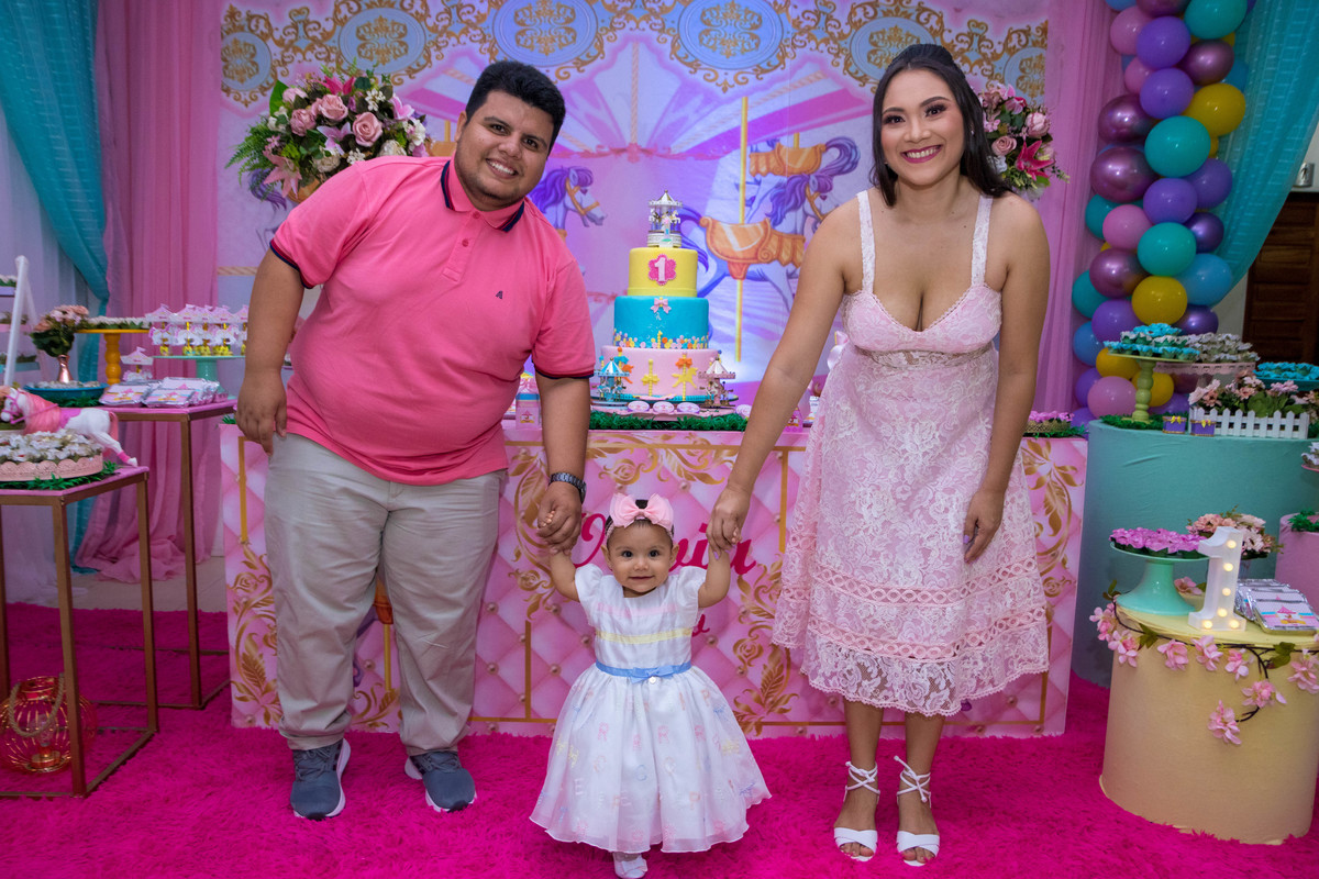 Aniversário de 01 ano da princesa Olívia. 